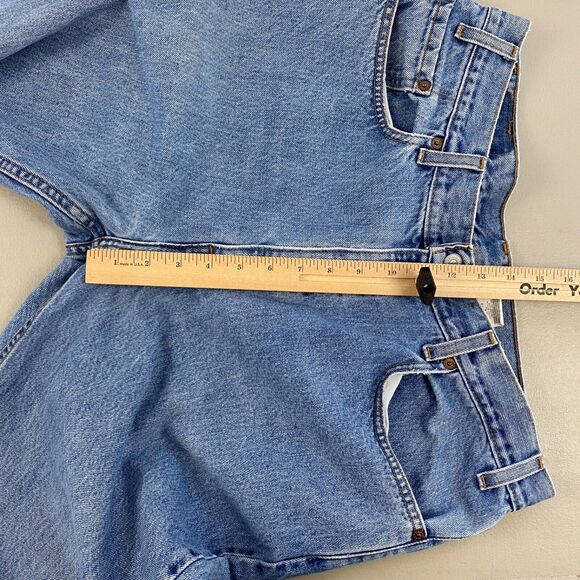 Levis 505 Jeans Mens 36x34 Blue Regular Fit Straight Leg Cotton Vintage Y2K - Picture 10 of 12